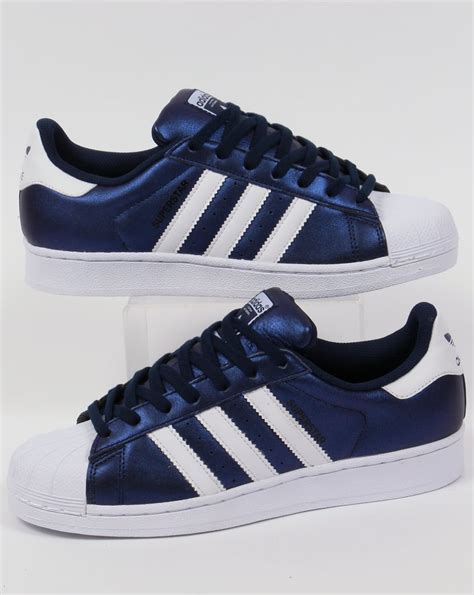 Blue Superstar adidas Originals Shoes